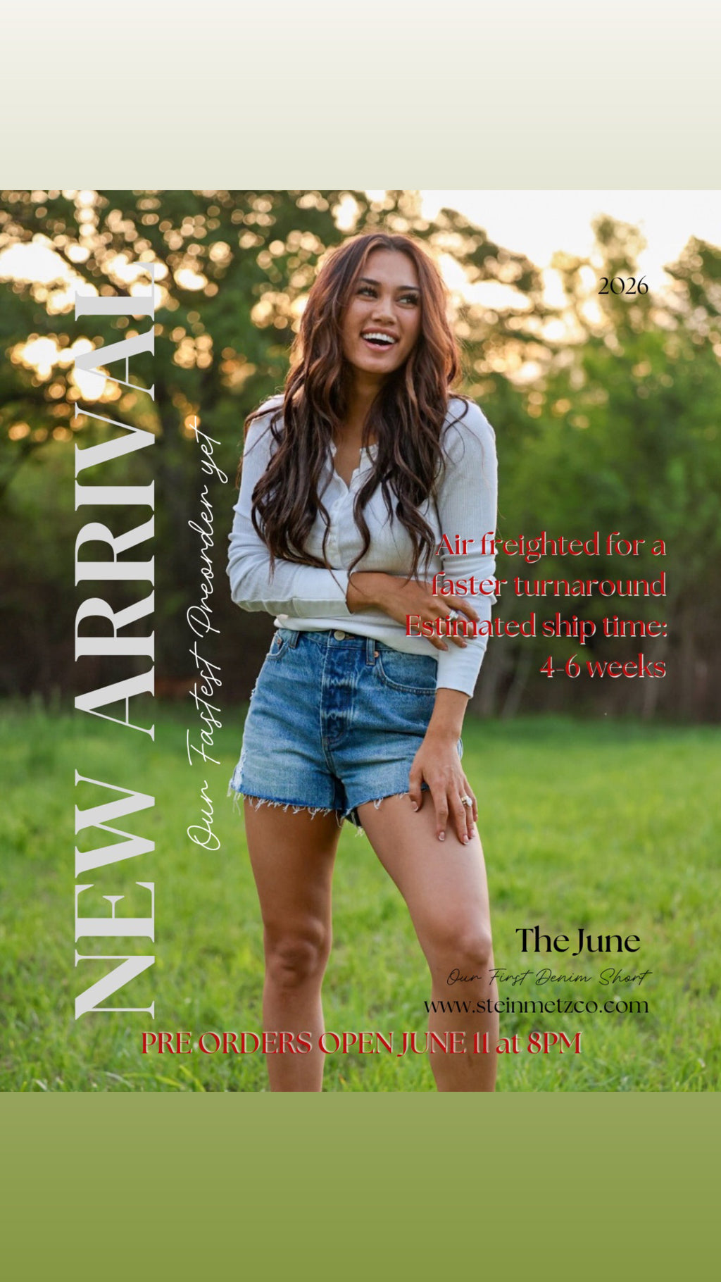 The June Denim Short