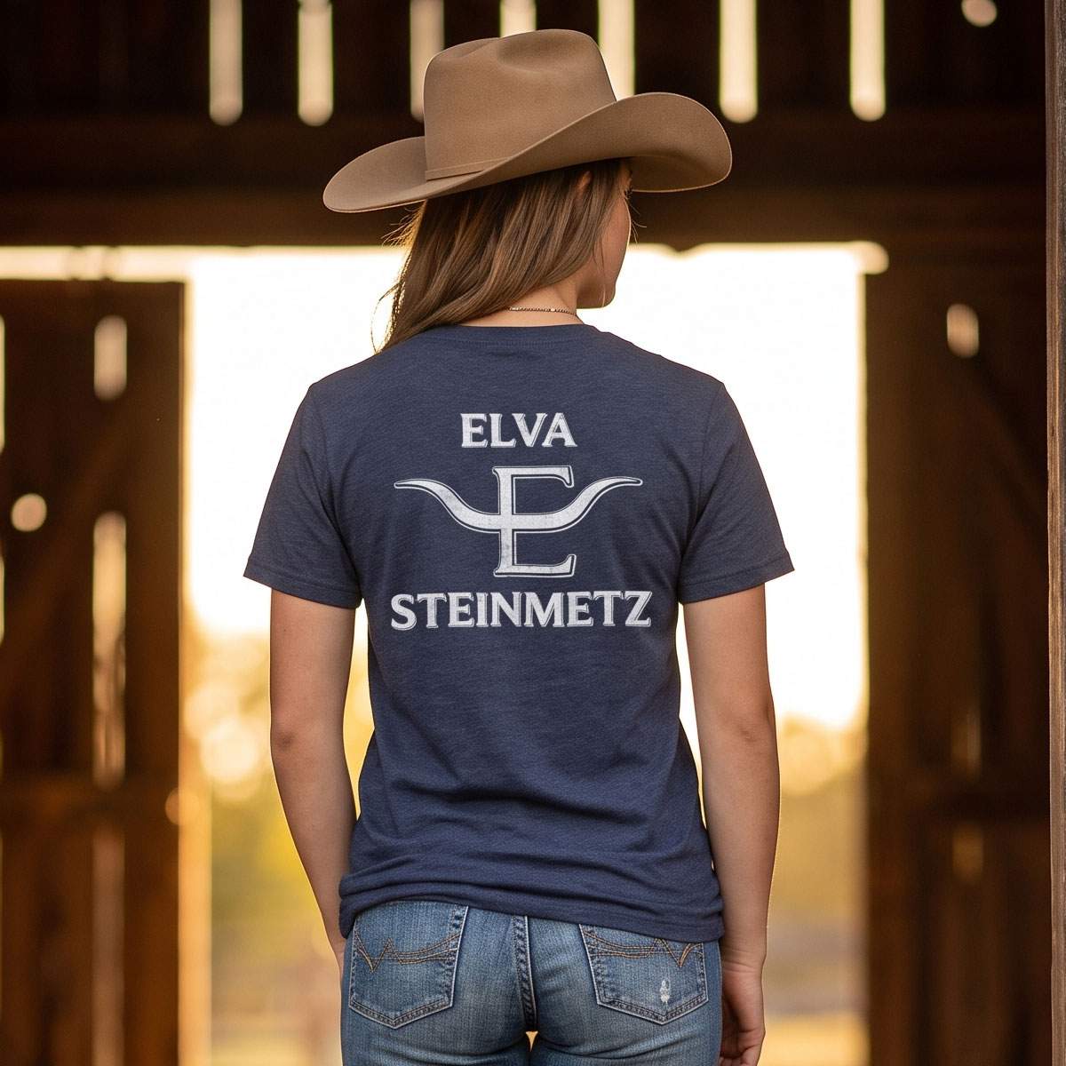 Steinmetz Longhorn Logo Tee