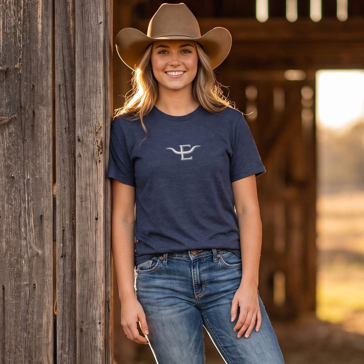 Steinmetz Longhorn Logo Tee